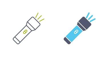 Flashlight Vector Icon