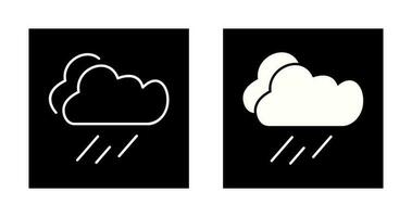 icono de vector de lluvia