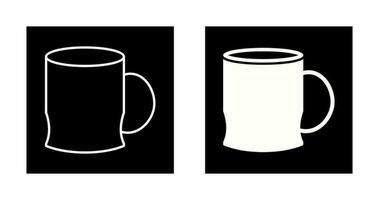 icono de vector de taza de café