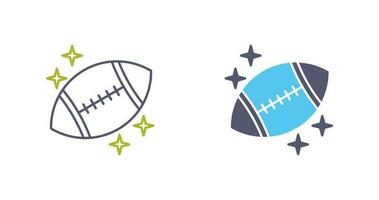 icono de vector de rugby