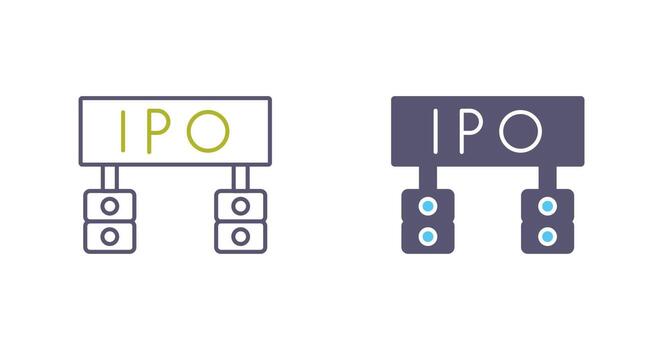 icono de vector de ipo