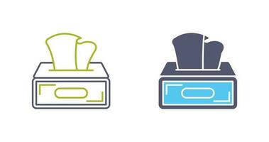 Tissue Box Vector Icon