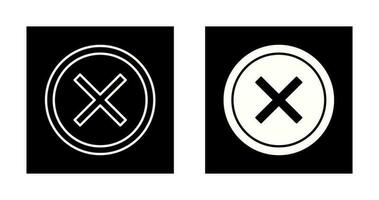 Do Not Cross Vector Icon