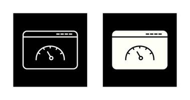 icono de vector de velocidad de página