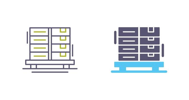 delivery Boxes Vector Icon