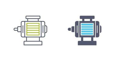 icono de vector de motor eléctrico