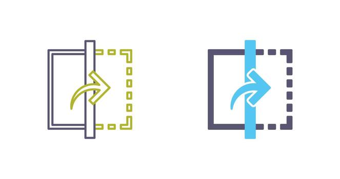 Reflect Vector Icon