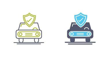 Car Protection Vector Icon