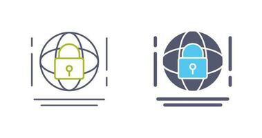 Internet Security Vector Icon