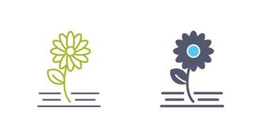 icono de vector de flores