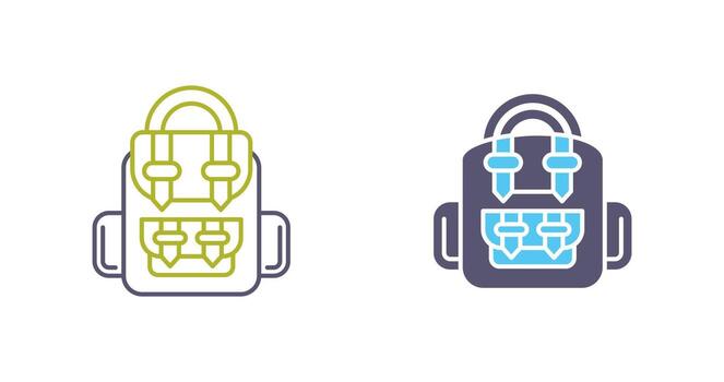 Backpack Vector Icon
