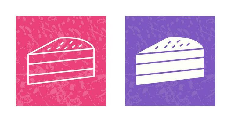 Cake Slice Vector Icon