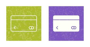 Unique Credit Card Vector Icon