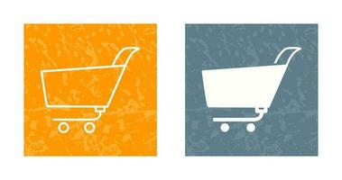 Unique Shopping Cart Vector Icon