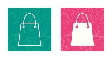 Unique Shopping Bag Vector Icon