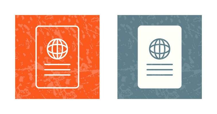 Unique Global Report Vector Icon