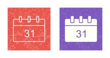 Unique Calendar Vector Icon