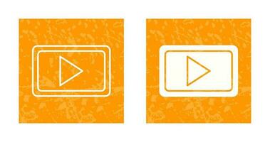 Unique Video Communication Vector Icon