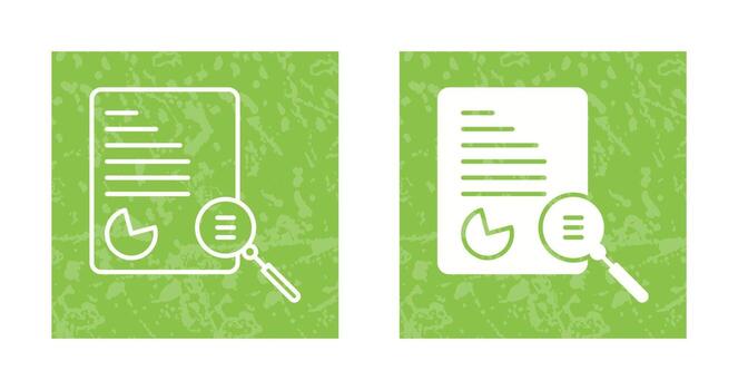 Unique Case Study Vector Icon
