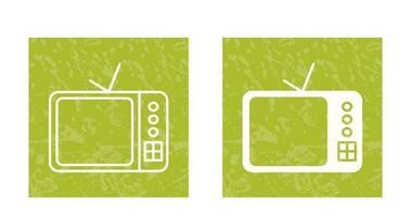 TV Set Vector Icon