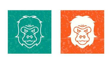 Gorilla Vector Icon