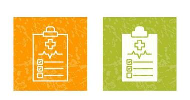 Medical History Vector Icon