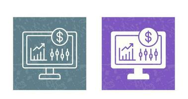 Stock Market Vector Icon