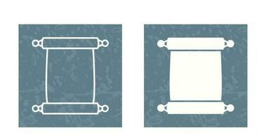 Scroll of Paper Vector Icon