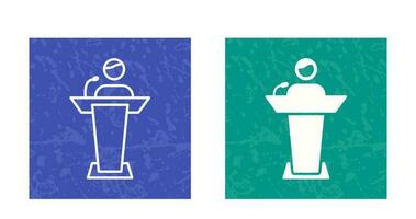 Elected Candidate Vector Icon