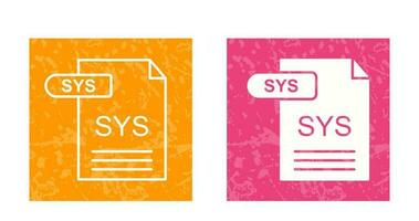 SYS Vector Icon