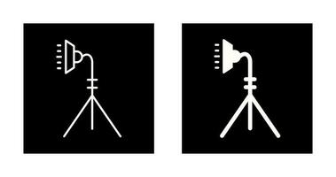 Unique Light Stand Vector Icon