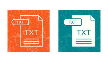 TXT Vector Icon