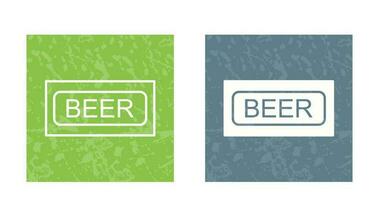 Beer Sign Vector Icon