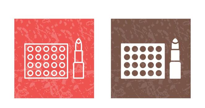 icono de vector de maquillaje