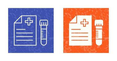 Blood Test Vector Icon