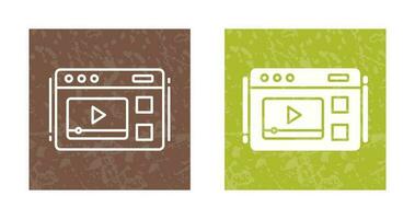 Video Vector Icon