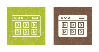 Online Course Vector Icon