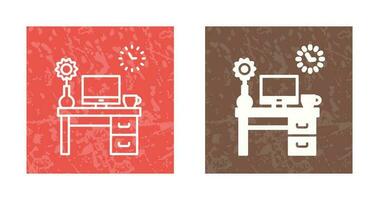 Work Table Vector Icon