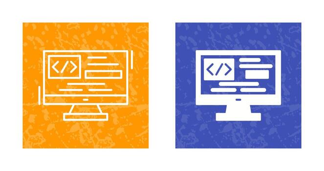 Coding Vector Icon