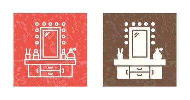 Dressing Table Vector Icon