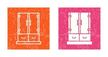 icono de vector de cajón de gabinete