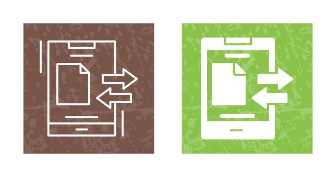 Data Transfer Vector Icon