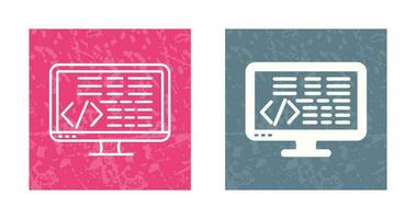 Coding Vector Icon