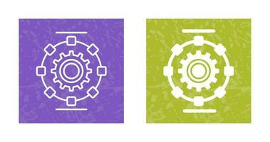 Automated Process Vector Icon