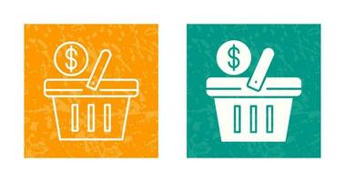 Shopping Basket Vector Icon