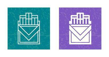 Cigarette Pack Vector Icon