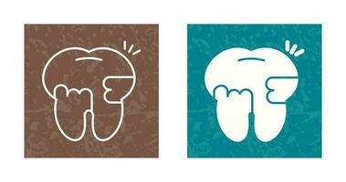 Toothache And Plaque Vector Icon