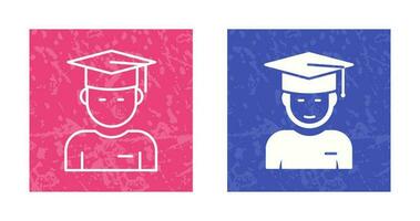 Graduate Student Vector Icon