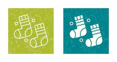 Winter Socks Vector Icon