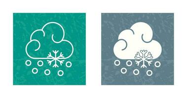 Snow Fall Vector Icon